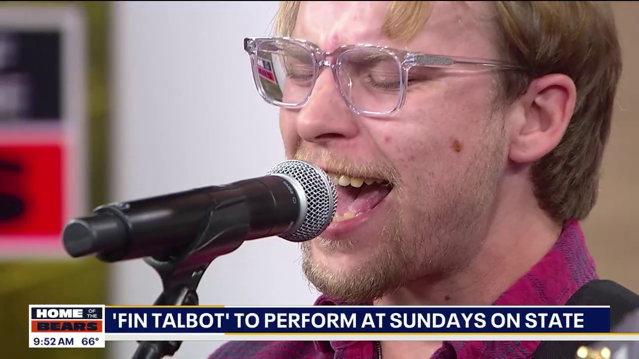 Sean Fagan of 'Fin Talbot' performs on Orange Friday