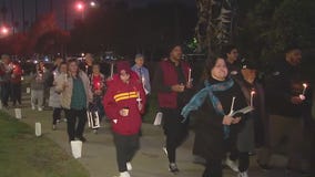 World AIDS Day tribute in Los Angeles