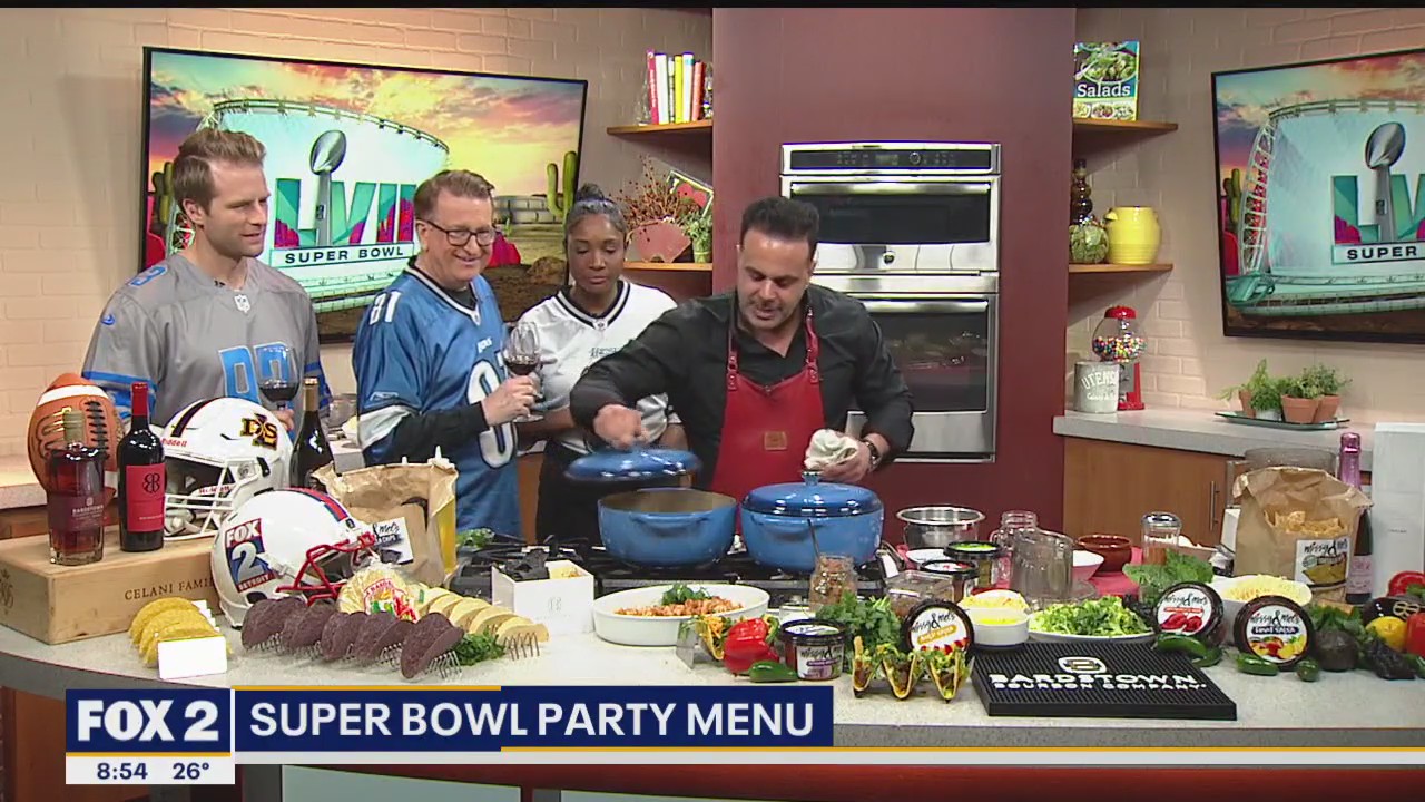 Super Bowl Party Taco Bar