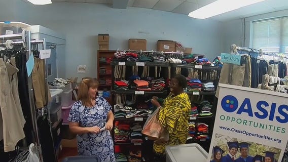 Clothes bring opportunities for families