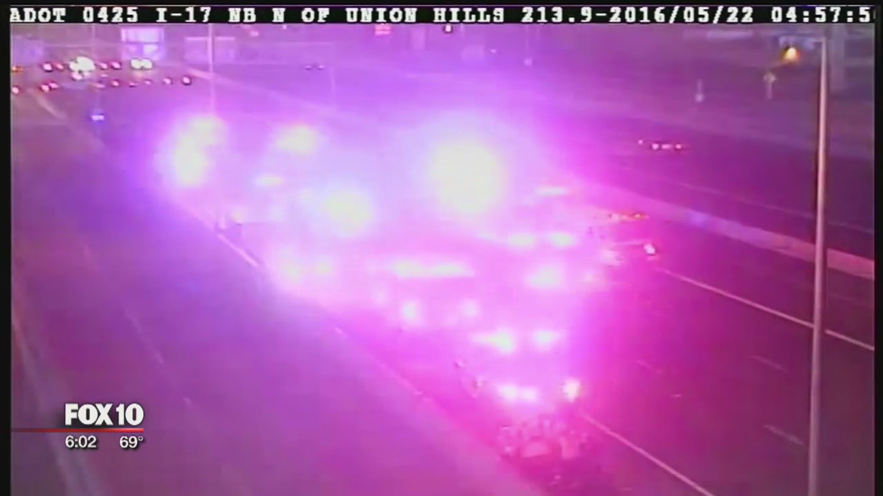 I-17 & Union Hills accident