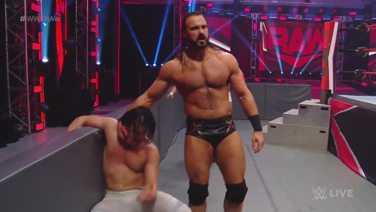 WWE Champion and star of Monday Night Raw, Drew Mcintyre talks about events with no fans