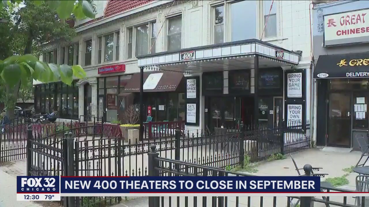 New 400 Theaters in Rogers Park to close after 111 years