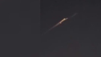 Fireball in night sky was satellite