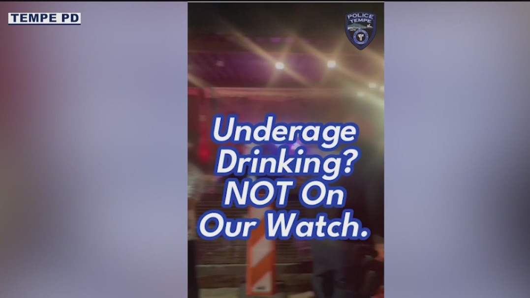 Over 170 arrested during underage drinking operation