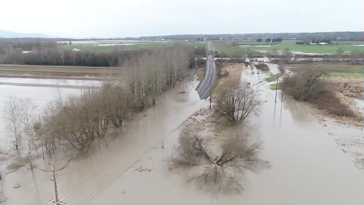 Lummi Nation declares emergency as flooding cuts off access and threatens levee stability