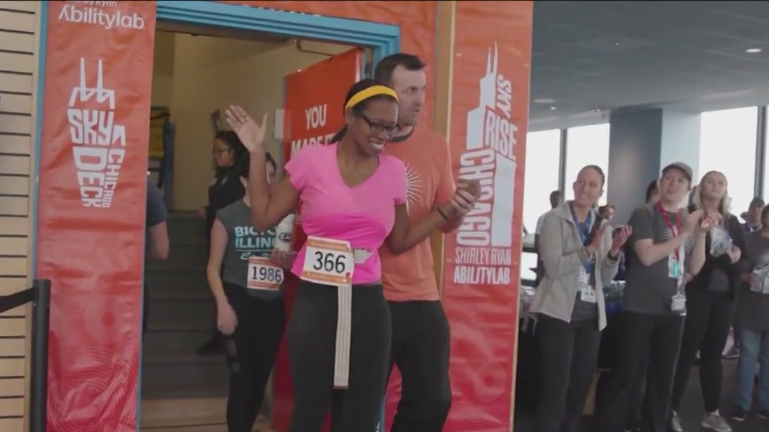 Chicagoans climb thousands of stairs for a good cause at the Skyrise Chicago Climb