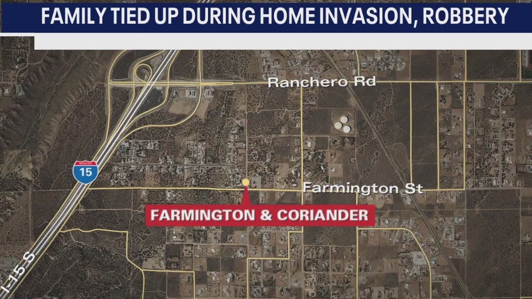 Hesperia family tied up during robbery