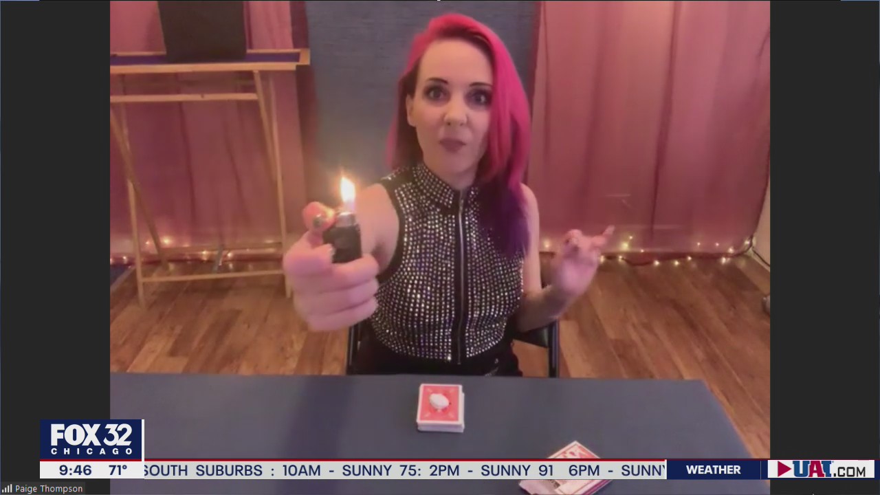 Masters of Illusion's Paige Thompson shows off some tricks on Good Day