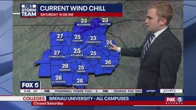 Saturday 6 a.m. weather forecast update