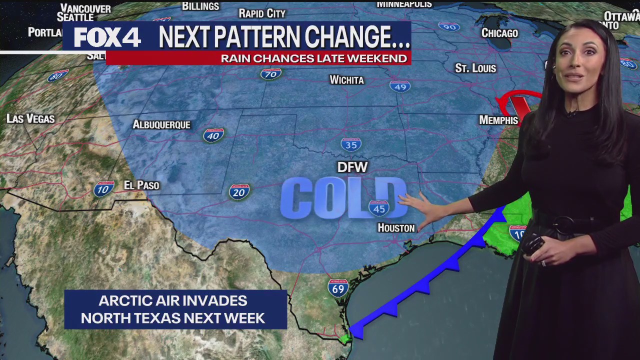 Dallas weather: Jan. 2 evening forecast