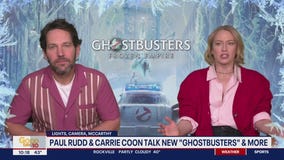 Paul Rudd, Carrie Coon talk Ghostbusters: Frozen Empire
