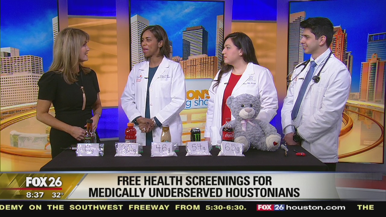 Free health screenings for medically underserved Houstonians