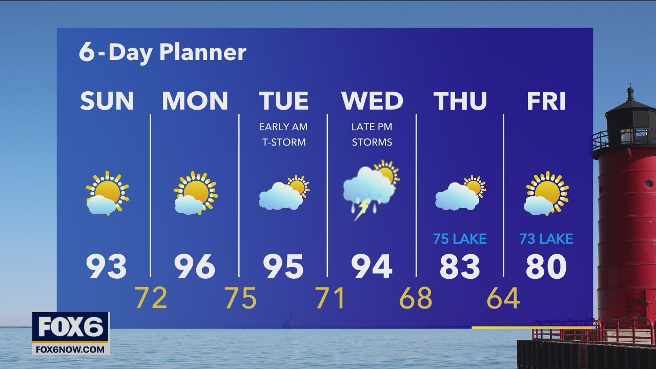 Weather webcast with A.J. Waterman