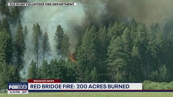 Evacuation orders as Red Bridge fire burns in Cle Elum, WA