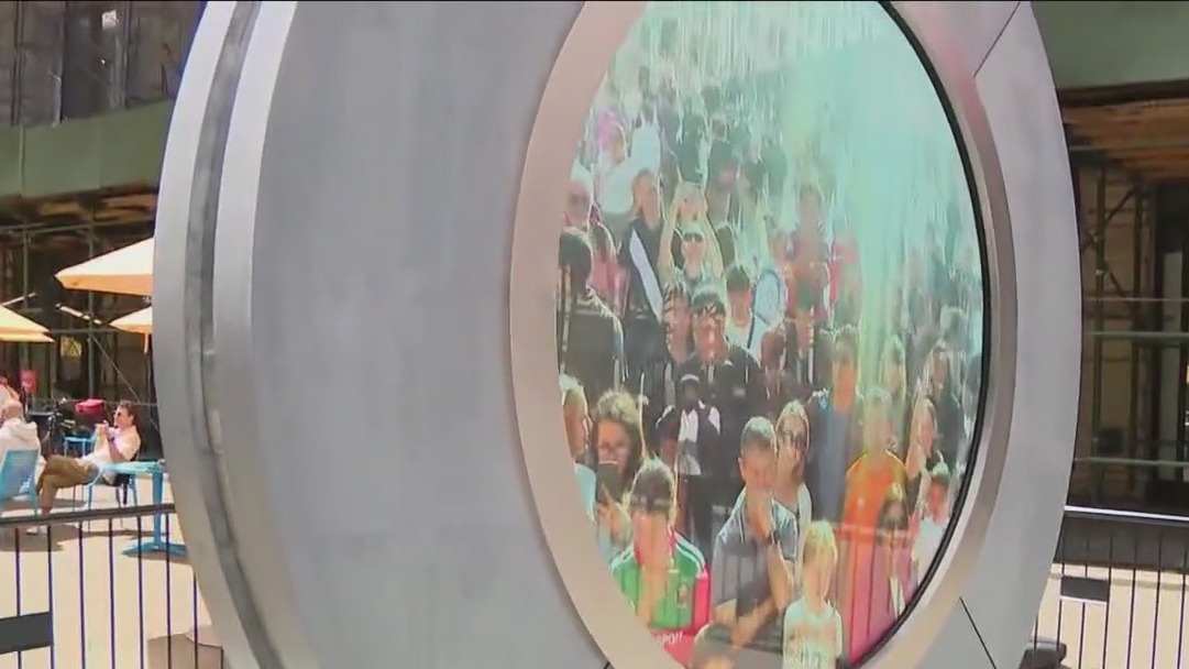 NYC to Dublin 'portal' reopens