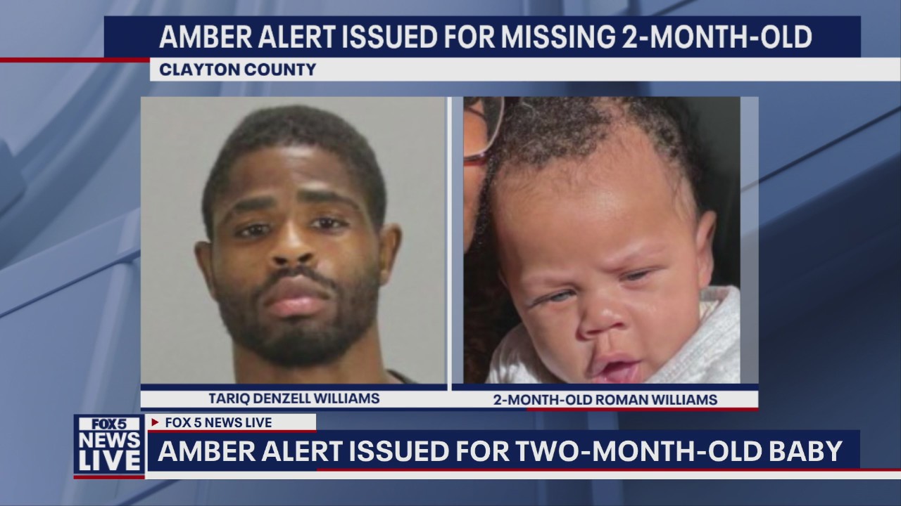 AMBER Alert issued for missing 2-month-old in Clayton County 11/25/25