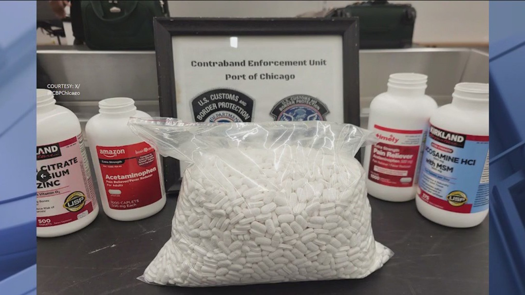 Over 6,000 hydrocodone pills seized from traveler at O'Hare Airport