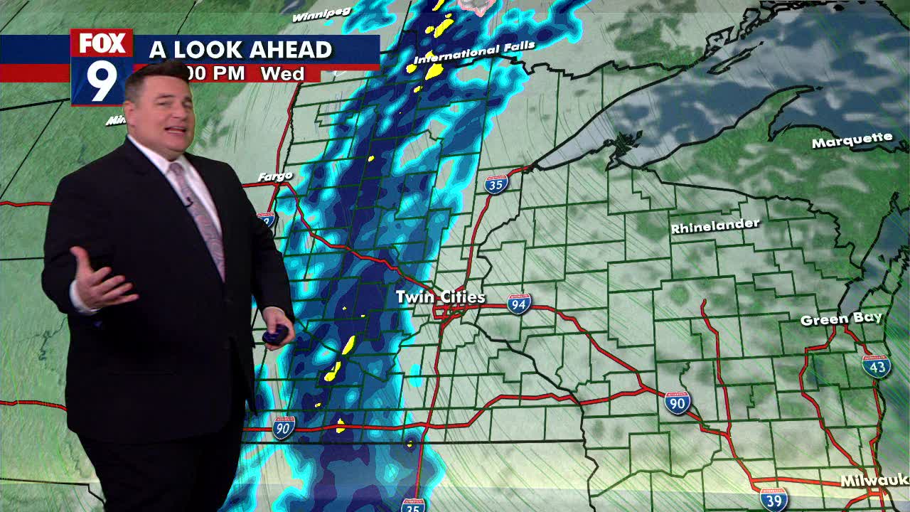MN weather: Wednesday forecast update | FOX 9 Minneapolis-St. Paul