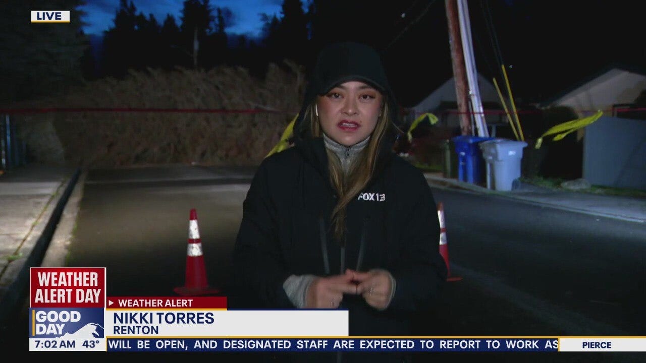 Strong winds knock down trees, cause widespread power outages in WA