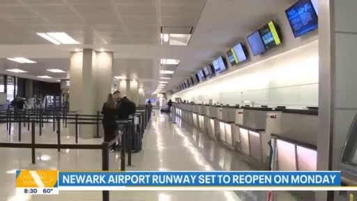FOX 5 News Update: Newark runway reopens Monday, new COVID variant spreads