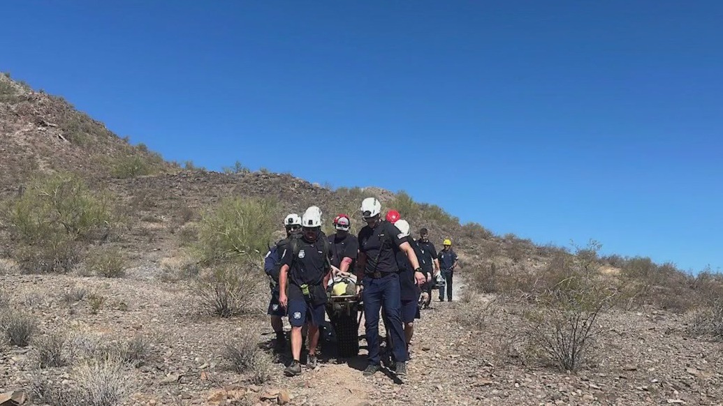 Rescue teams needed to help two injured hikers
