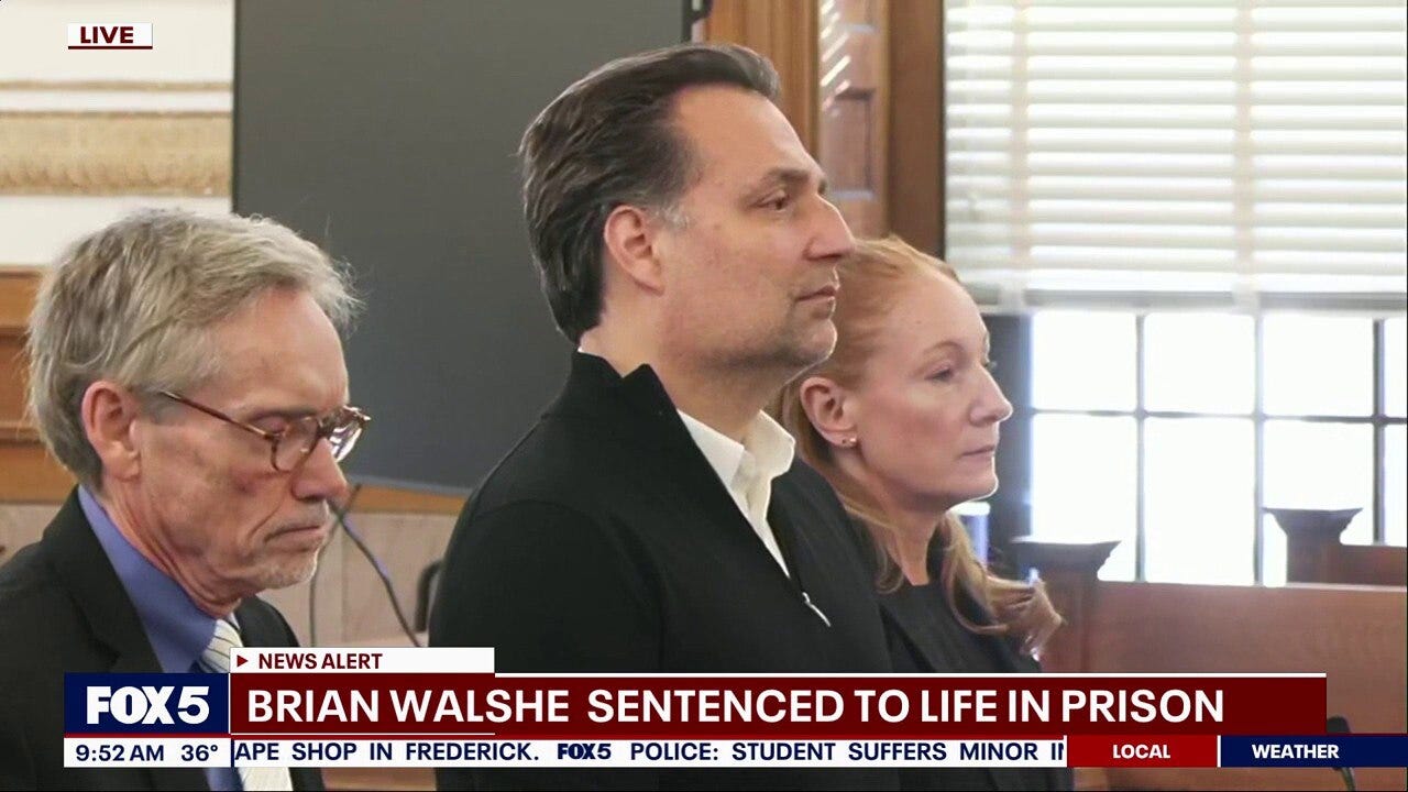 Brian Walshe sentenced to life in prison for murder of wife
