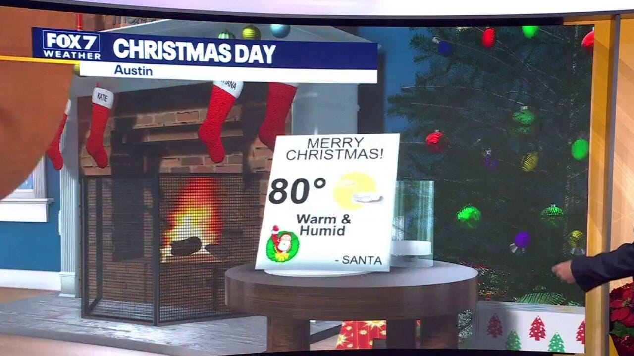 Austin weather: Warm Christmas week