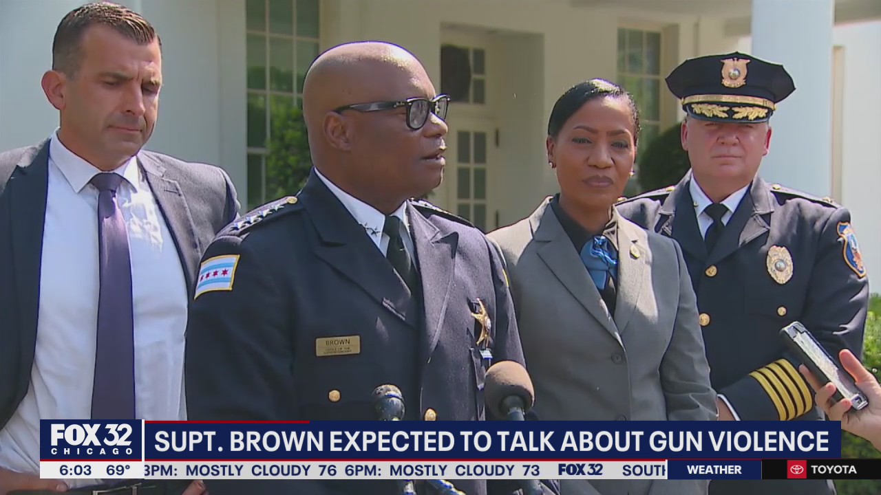 Supt. Brown to talk about federal aid to combat gun violence