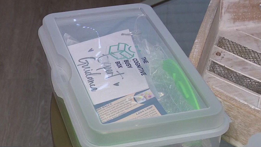 Cognitive busy box to help those with dementia