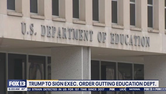 Trump to sign executive order cutting education department