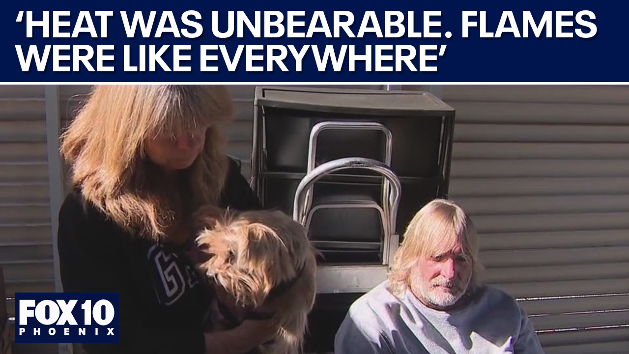 Mesa couple loses home, possessions in fire | FOX 10 Phoenix