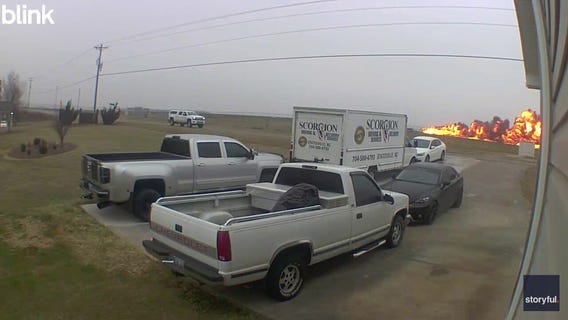 Fiery plane crash that killed NASCAR legend Greg Biffle and family captured in new video