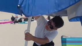 Teen starts beach concierge service