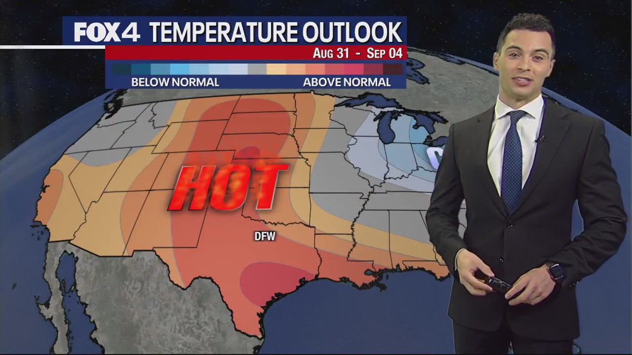 Dallas weather: August 25 afternoon forecast