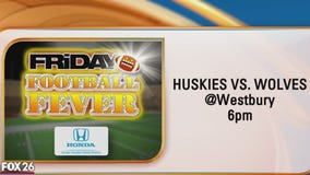 Friday Football Fever in HISD Westside HS and Westbury HS students cheer on their teams