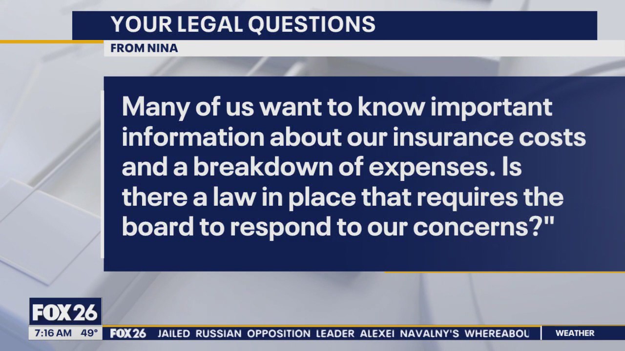 Your Legal Question: Dec. 12, 2023