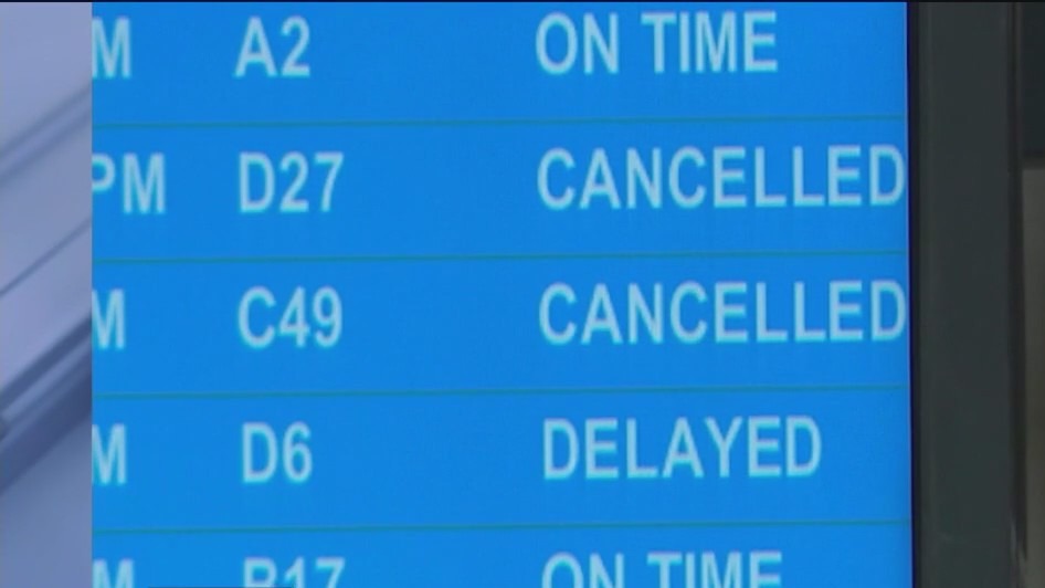Delays, cancellations at Atlanta's airport