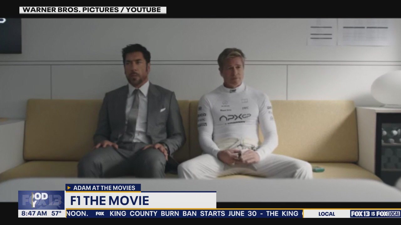 Adam at the Movies: F1 the Movie starring Brad Pitt