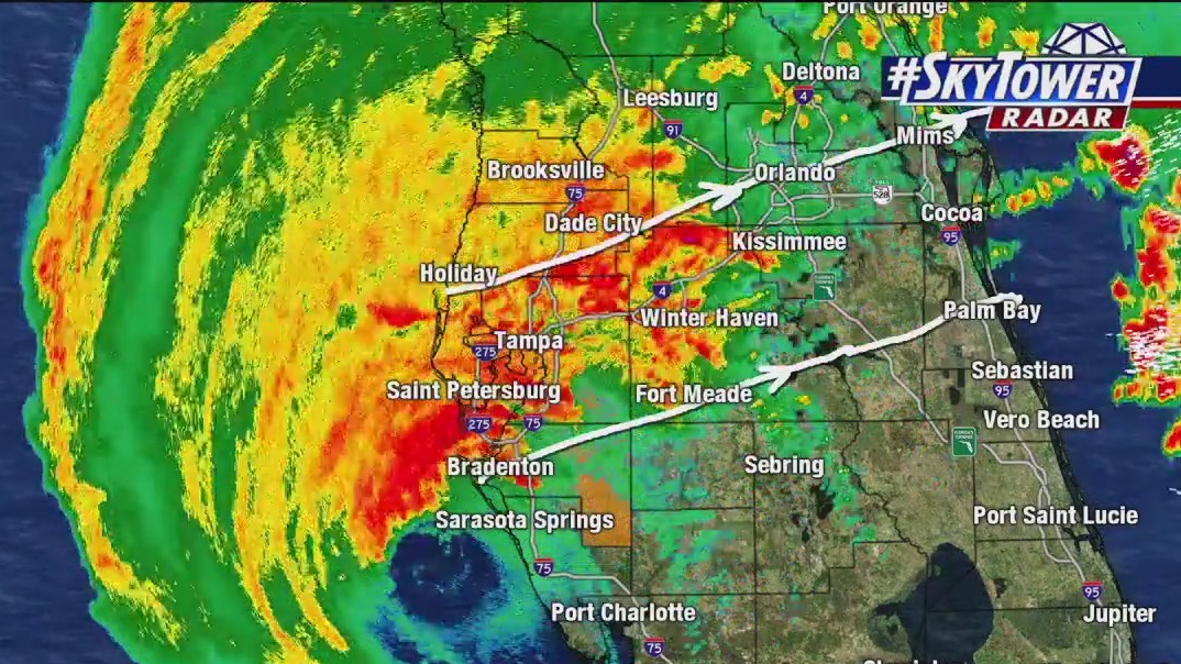 Hurricane Milton makes landfall near Siesta Key | FOX 13 Tampa Bay