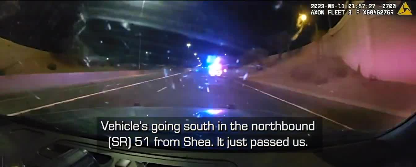 DPS trooper stops wrong way driver on highway | FOX 10 Phoenix