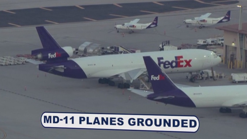 UPS, FedEx ground MD-11 planes following deadly Louisville crash