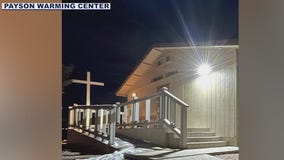 Warming center in Payson opens for Arizona cold front