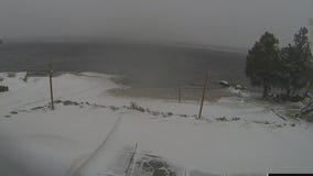 MN winter storm: Gunflint Lodge hit with snow