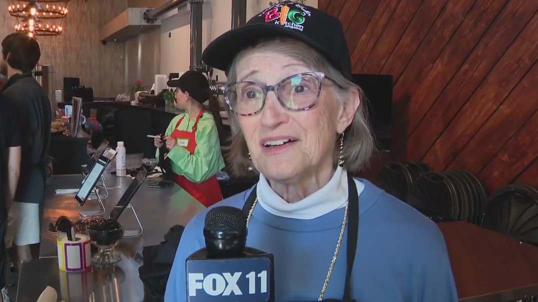 Woman spends 80th birthday helping those in need