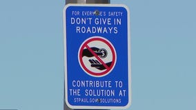 St. Paul urges drivers not to give to panhandlers