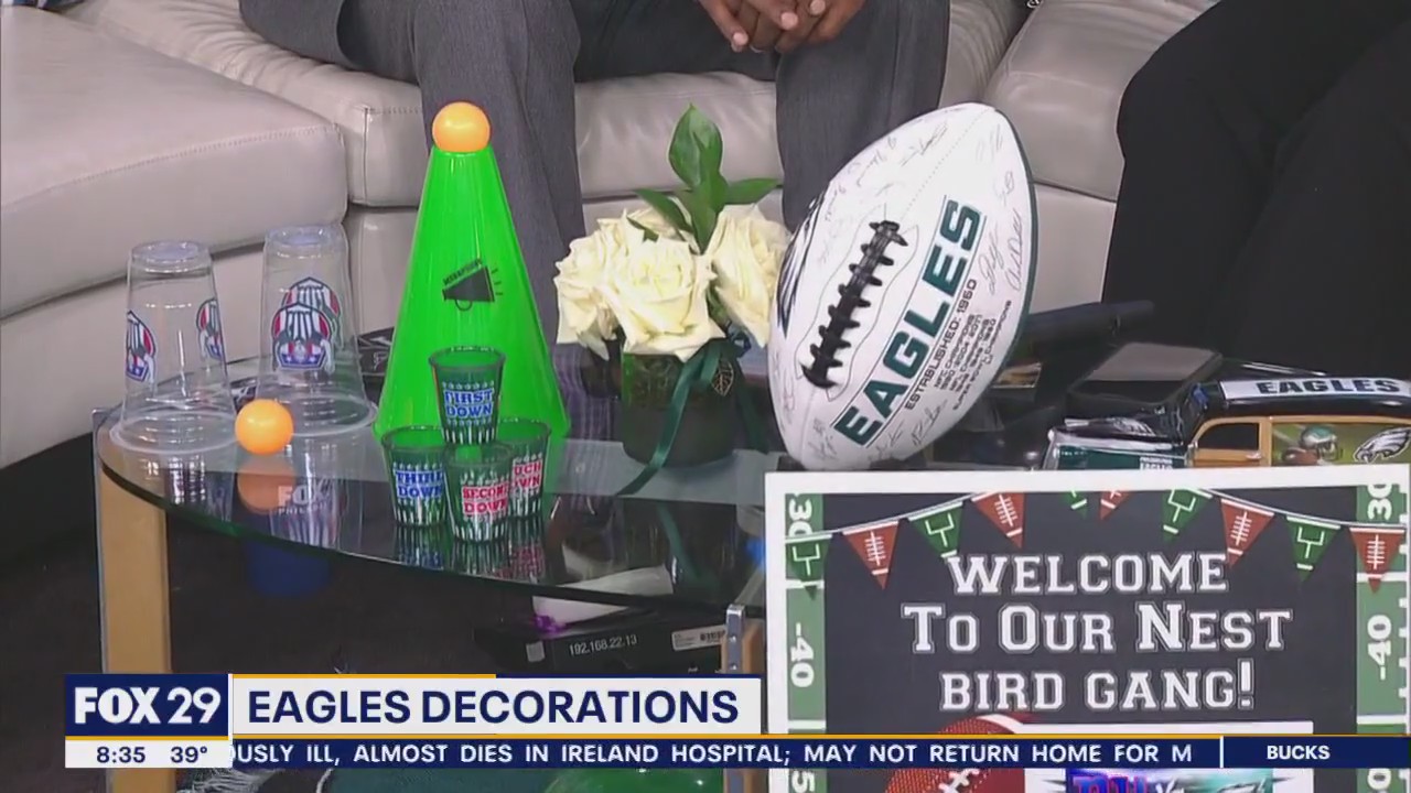 How to decorate your home for an epic Eagles party