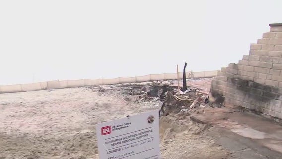 Debris cleared from first Malibu property