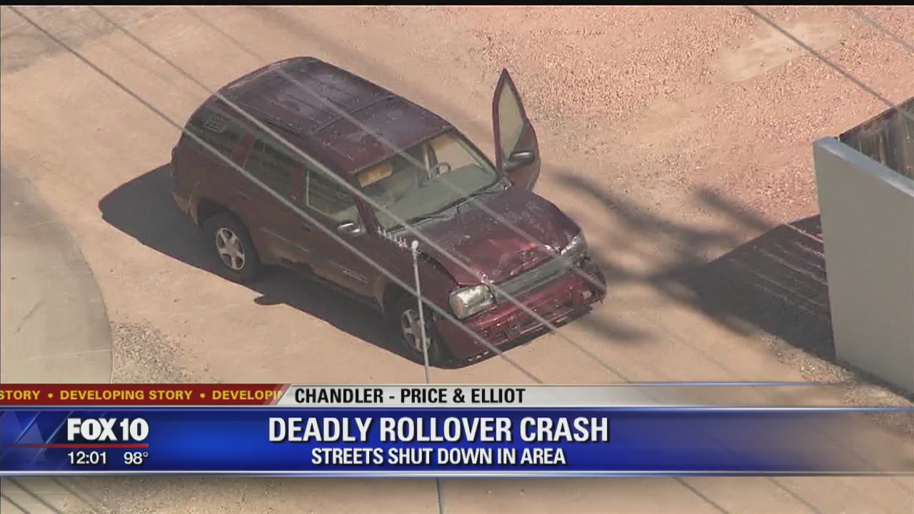 Driver arrested for DUI following deadly crash in Chandler