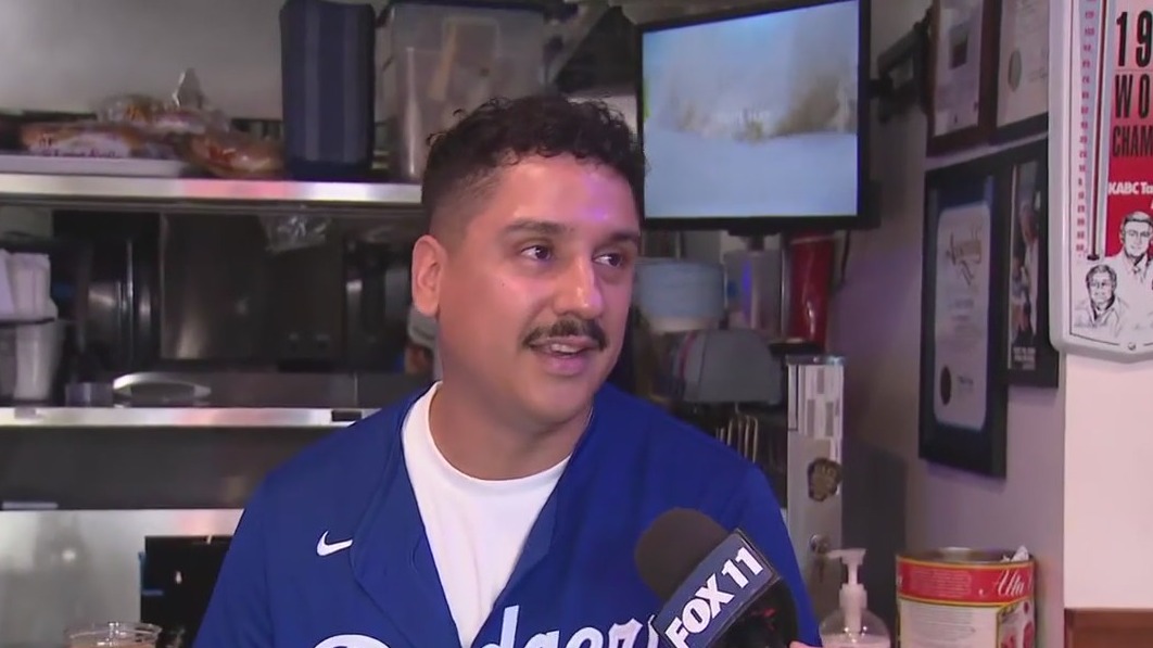 Dodger fans get ready for postseason baseball